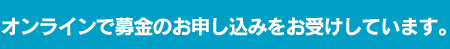 オンラインで募金のお申込みをお受けしています。