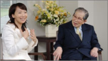 日野原さんとアグネス・チャンさん