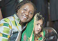 写真：ユニセフのキャスリーン代表