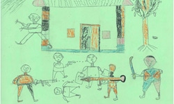 子どもが描いた絵