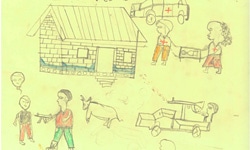 子どもが描いた絵