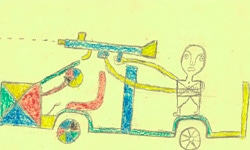 子どもが描いた絵