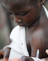 キバチで紛争が開始されたとき、ユニセフは、1万3,000人の子どもたちにワクチン接種を行っている最中であった。このワクチンキャンペーンは現在中断されている。