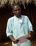 ＨＳＡ（健康監視員）のマダリツォ・チャデワさん。