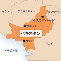 パキスタン地図