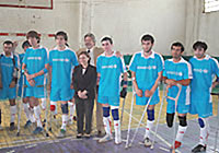 写真：バスラから南へ40ｋｍにあるアカッド小学校。