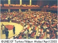 子ども国会のようす