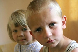 ウクライナの子どもたち。
