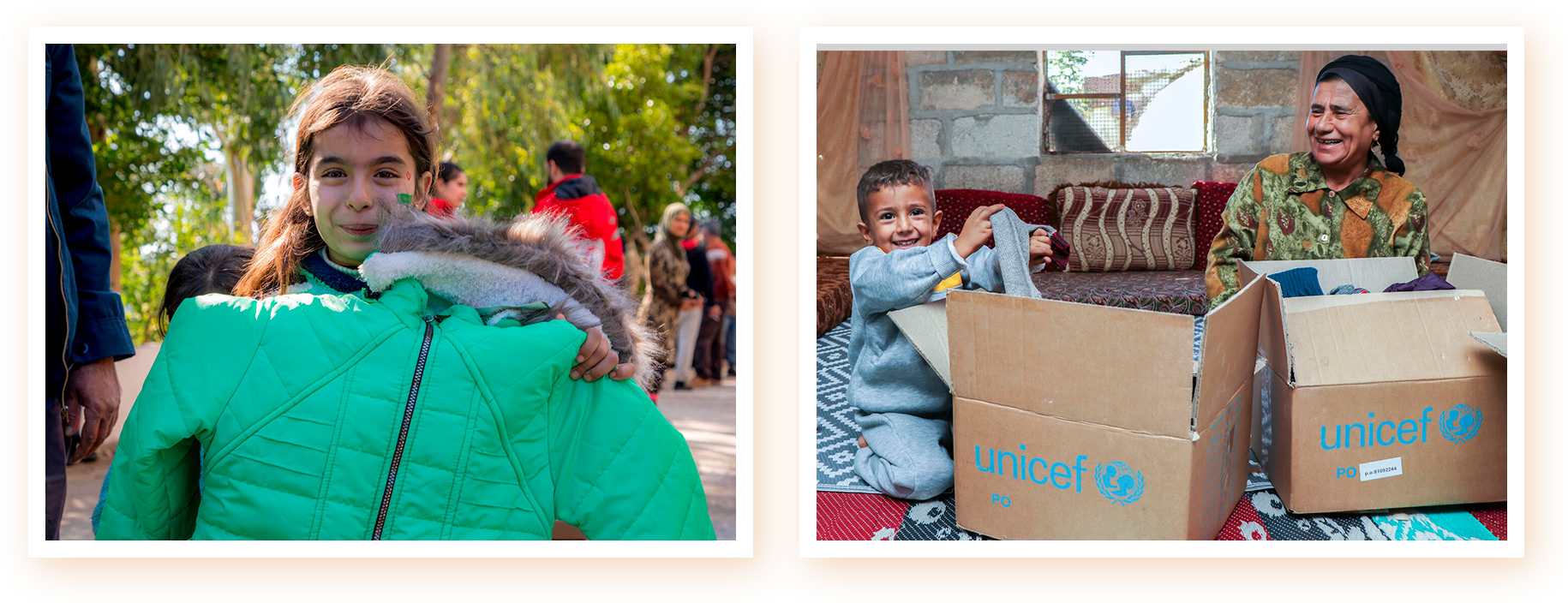 希望を取り戻す手助け：写真