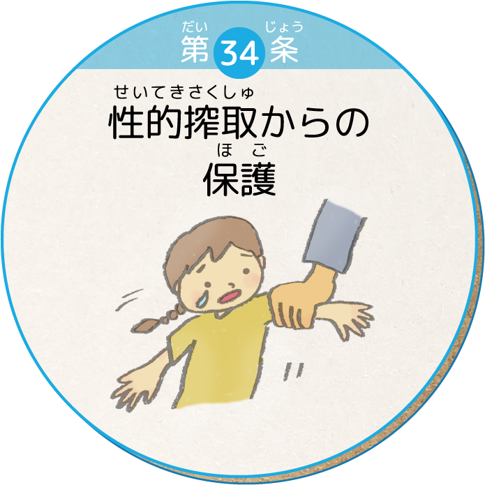 第34条 性的搾取からの保護