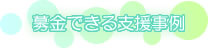 募金できる支援事例