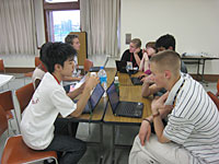 J8に参加している子どもたち