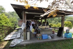 日本ユニセフ協会が支援した里親子レスパイトキャンプ（2014年7月　岩手県遠野市）