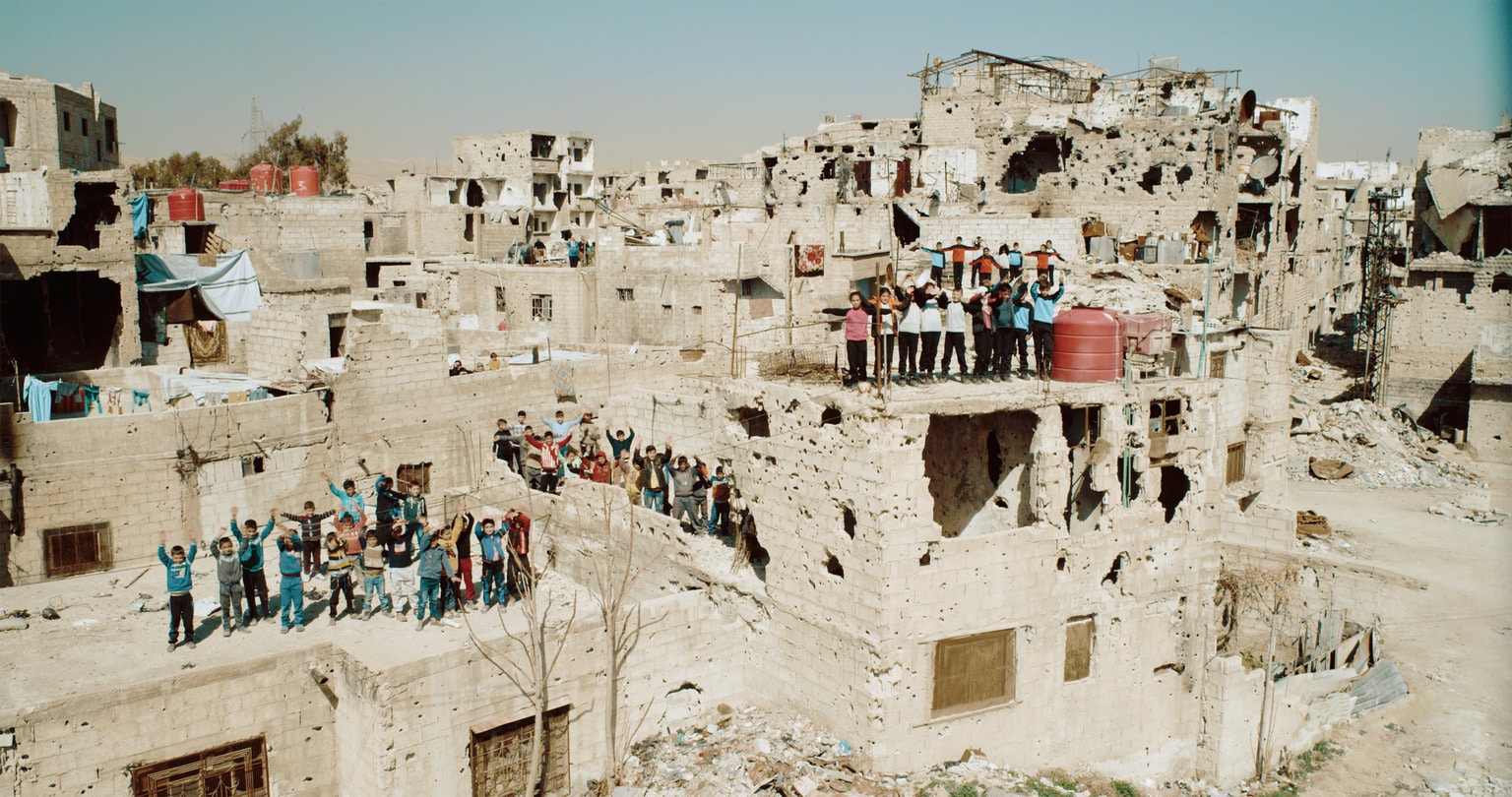 シリアの歌「心の鼓動」より(2017年2月14日撮影)