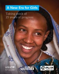 報告書「女の子のための新時代：25年の進歩をたどる」（原題：A New Era for Girls: Taking stock on 25 years of progress）