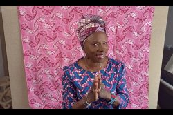 世界的な歌手でユニセフ（国連児童基金）親善大使のアンジェリーク・キジョー。