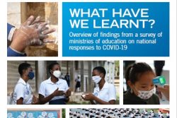 報告書「私たちは何を学んだの？：各国のCOVID-19対応に関する教育省の調査結果概要(原題：What Have We Learnt?：Overview of Findings from a Suvey of Ministries of Education on National Responses to COVID-19)」