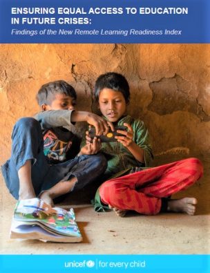 報告書『Ensuring equal access to education in future crises: Findings of the new Remote Learning Readiness Index』