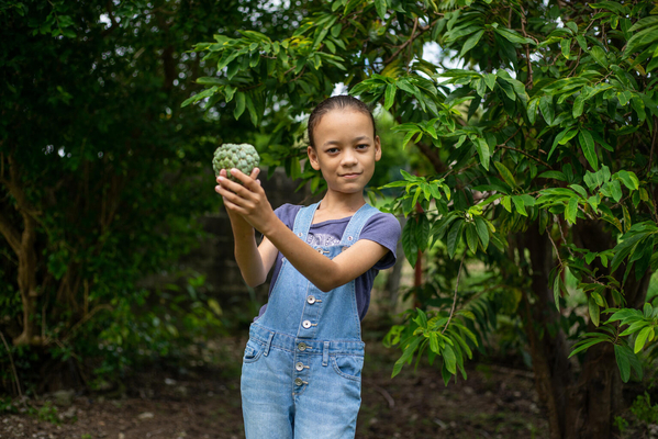 気候活動家のマリア・マーシャルさん。(バルバドス、2020年11月撮影)