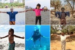 インスタグラムでハッシュタグ（#ClimateChain）を使った啓発キャンペーンを実施。