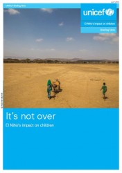 報告書『エルニーニョは終わっていない－子どもたちへの影響（原題：It’s not over – El Niño’s impact on children）』