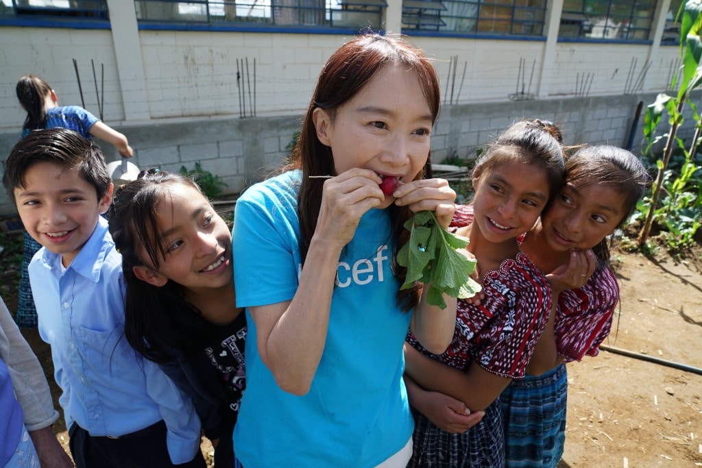 アグネス・チャン ユニセフ・アジア親善大使 グアテマラ帰国報告会 「見えない脅威と闘う、”最初の1000日”」