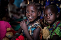 Protection - pre-school- Mbera refugee camp:  preschool children attend child-friendly spaces, where they benefit from recreational activities and psychosocial support.  Bassikonou, Hodh Ech Chargui, Mauritania.
