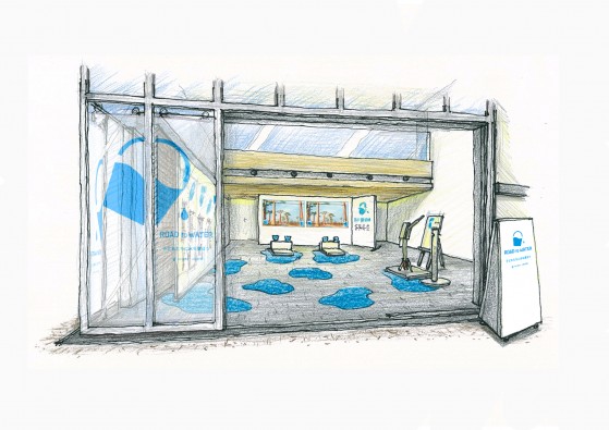 TAP Projectシンボルイベント「ROAD to WATER」会場イメージ図