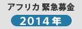 アフリカ緊急募金2014年
