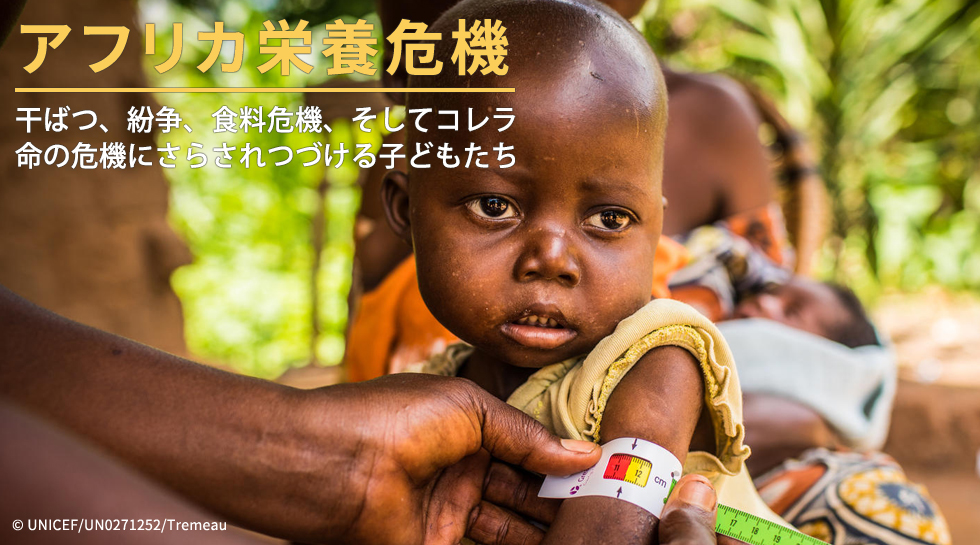 アフリカ栄養危機緊急募金 日本ユニセフ協会