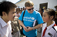 ユニセフは、被災地の教育状況を調査しました