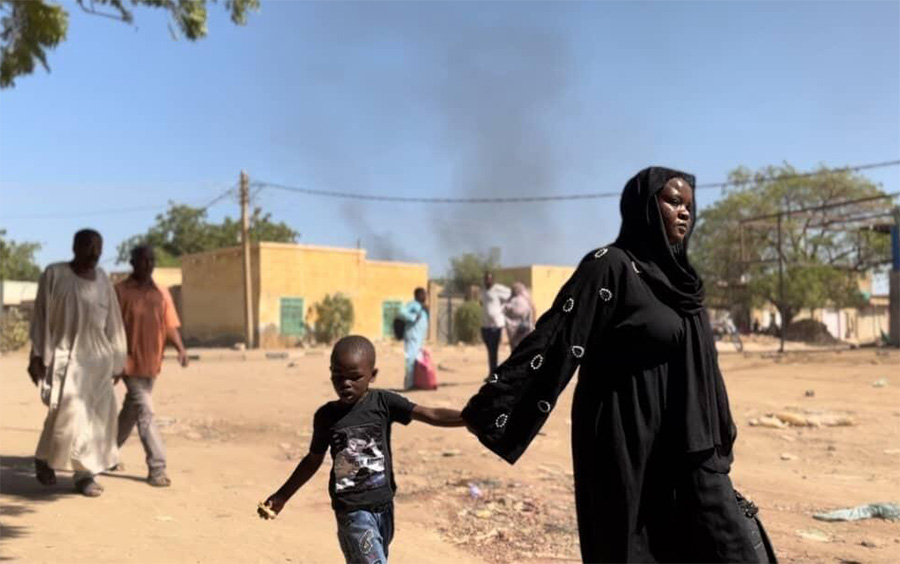 スーダン人道危機 写真