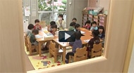 東日本大震災  被災地支援 三宝保育園新園舎で活動をスタート