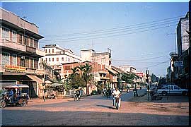 ビエンチャン市街地