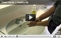 Clean hands = Healthy life