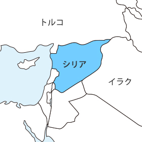 シリア地図