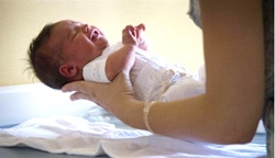 生まれたばかりの赤ちゃん