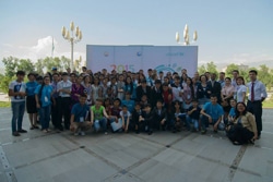 国際会合に先立ち、各国代表の若者たちが「子ども水と衛生フォーラム」に参加。