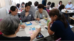 グループワークも盛りだくさん。3時間はあっという間に・・・。