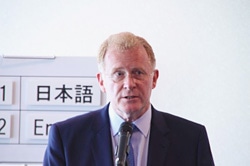 ユニセフ本部のピーター・クローリー事務局長首席アドバイザー（ポリオ担当）