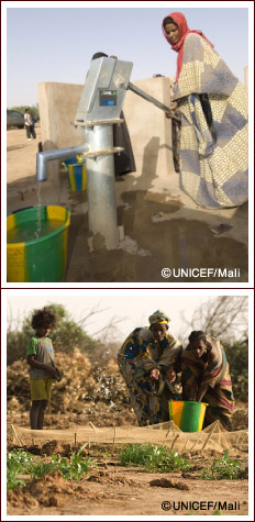 ユニセフ・Volvicタイアップキャンペーン アフリカの子どもたちに清潔で安全な水を！