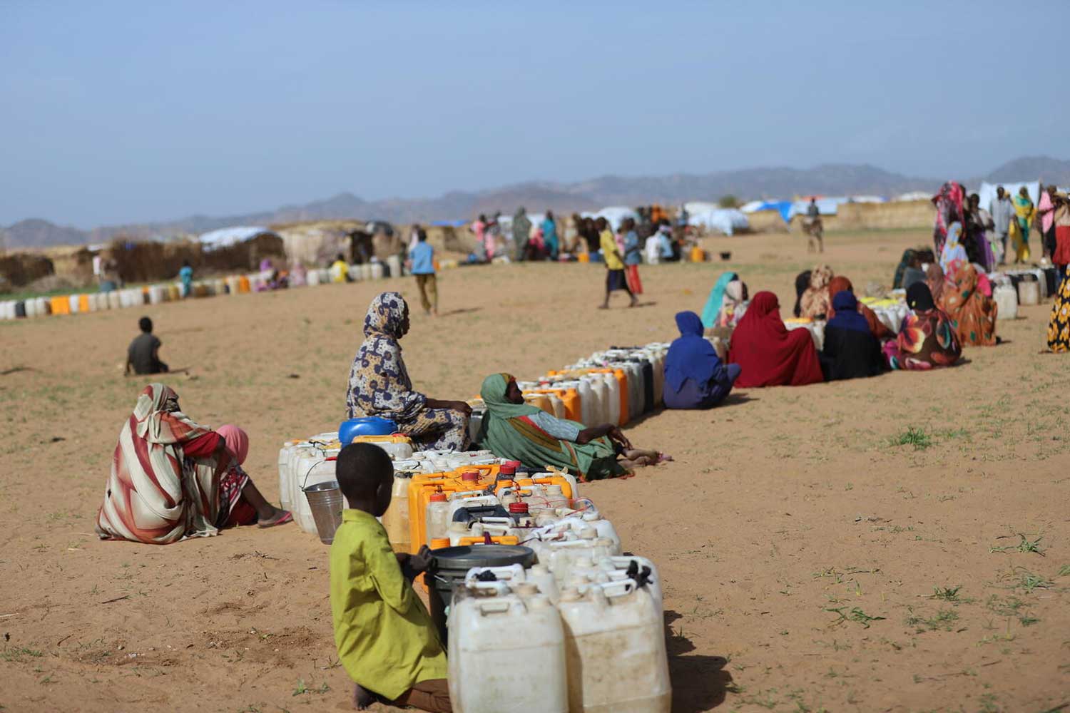 スーダン人道危機 写真