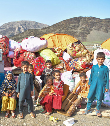 アフガニスタン人道危機 写真