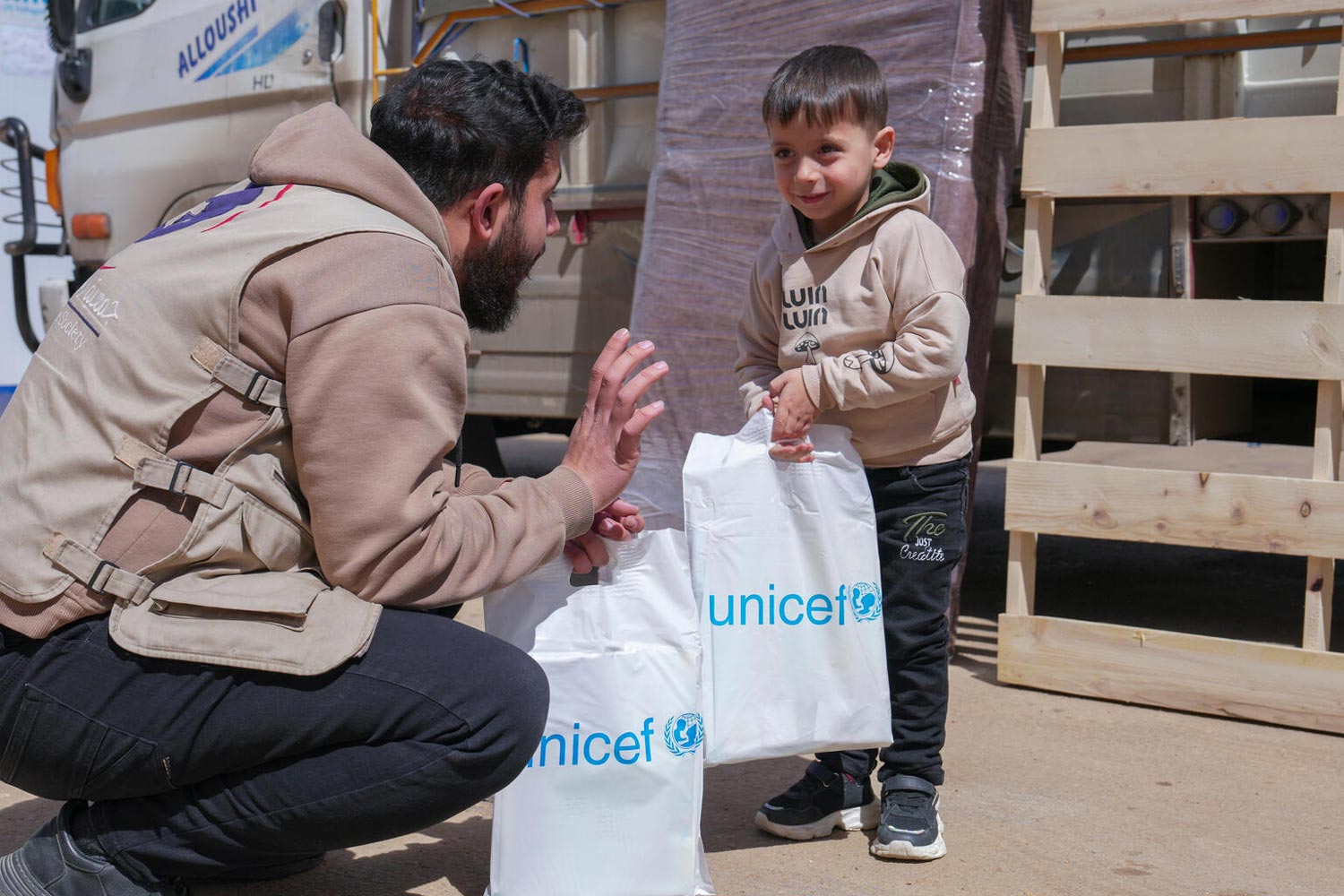 シリア人道危機 写真