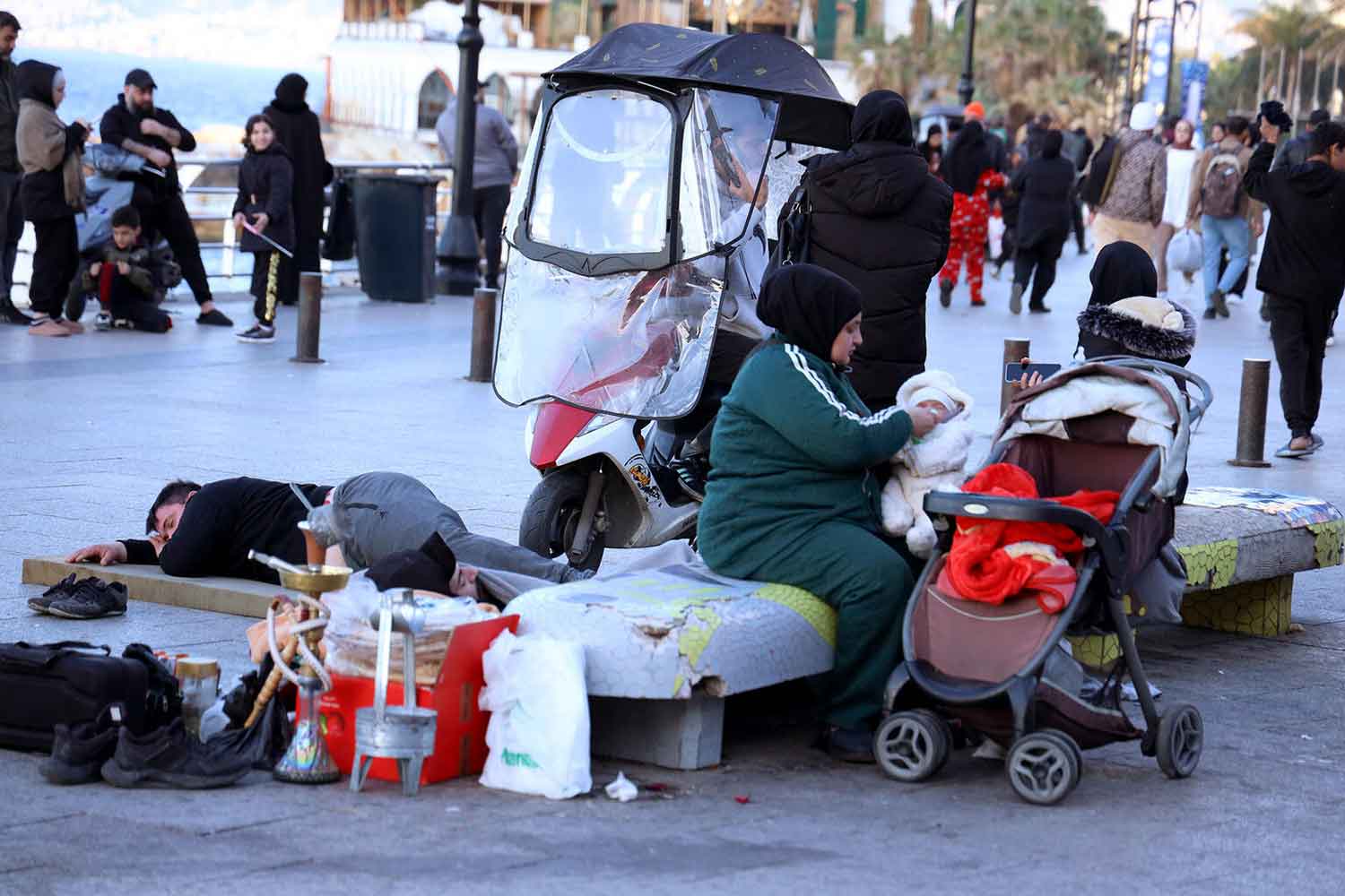 レバノン人道危機 写真