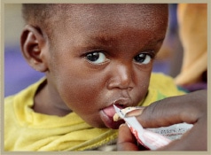 栄養不良をなくす！