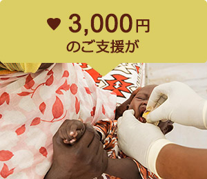 3,000円のご支援が