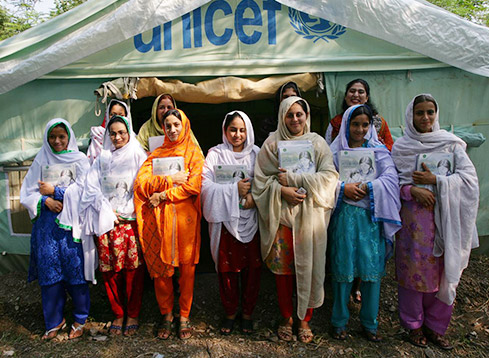 パキスタン北部にある保健センター