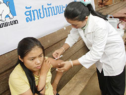 破傷風の予防接種