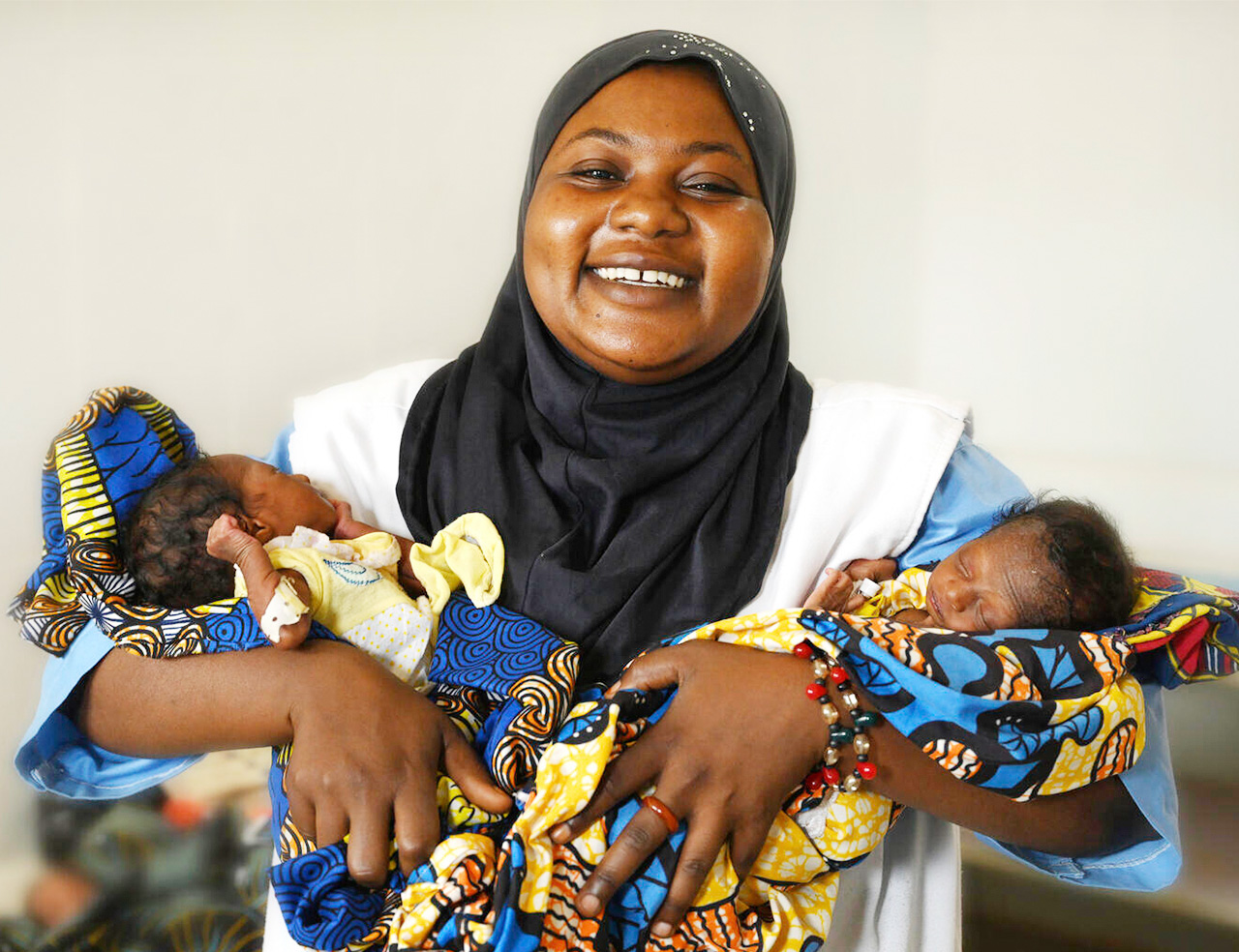 貧しい地域でも	赤ちゃんの命を守る